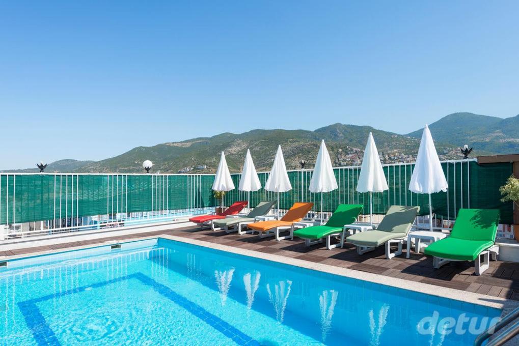 Kleopatra Hotel Alanya Exterior foto