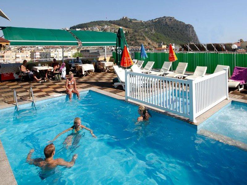 Kleopatra Hotel Alanya Exterior foto